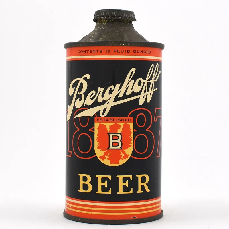 Berghoff Beer Cone Top ESTABLISHED 151-21 from auction in Brimfield, Massachusetts — image 34