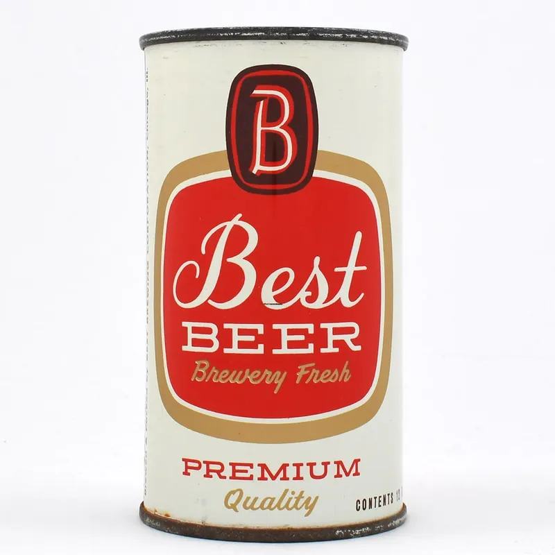Best Beer Flat Top BEST KANSAS CMB LID 36-25 EXCELLENT from auction in Brimfield, Massachusetts — image 36