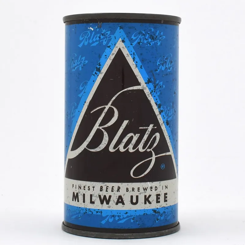 Blatz Beer Set Flat Top DARK BLUE BLATZ LID 39-12 from auction in Brimfield, Massachusetts — image 43