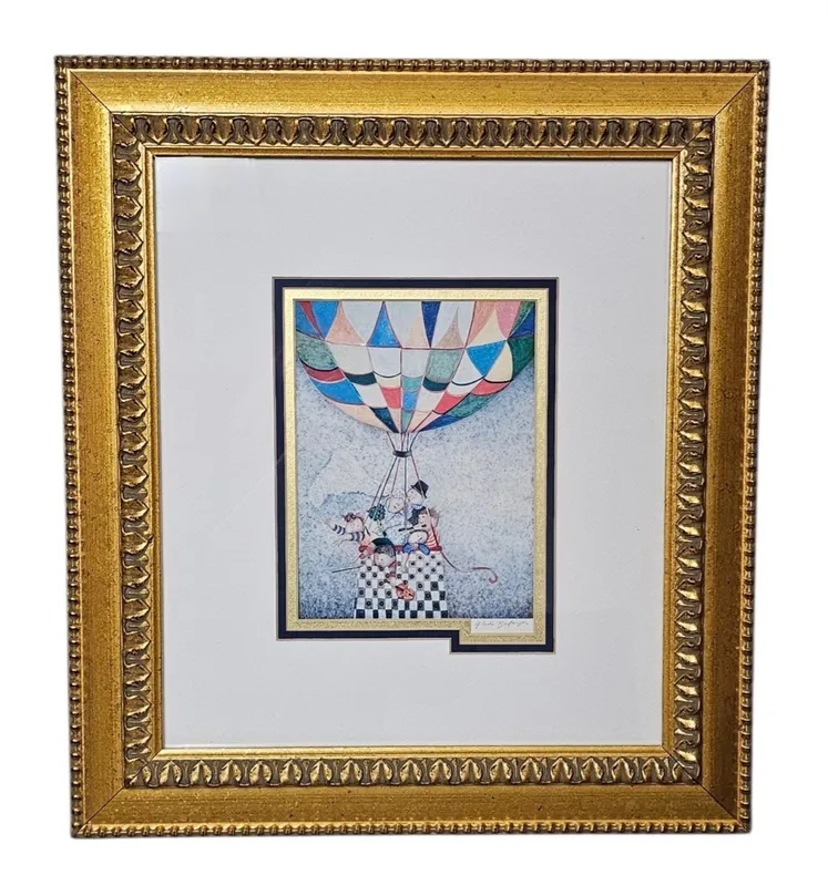 G. Rodo Boulanger Voyage de Noces Lithograph from auction in Okemos, Michigan — image 2