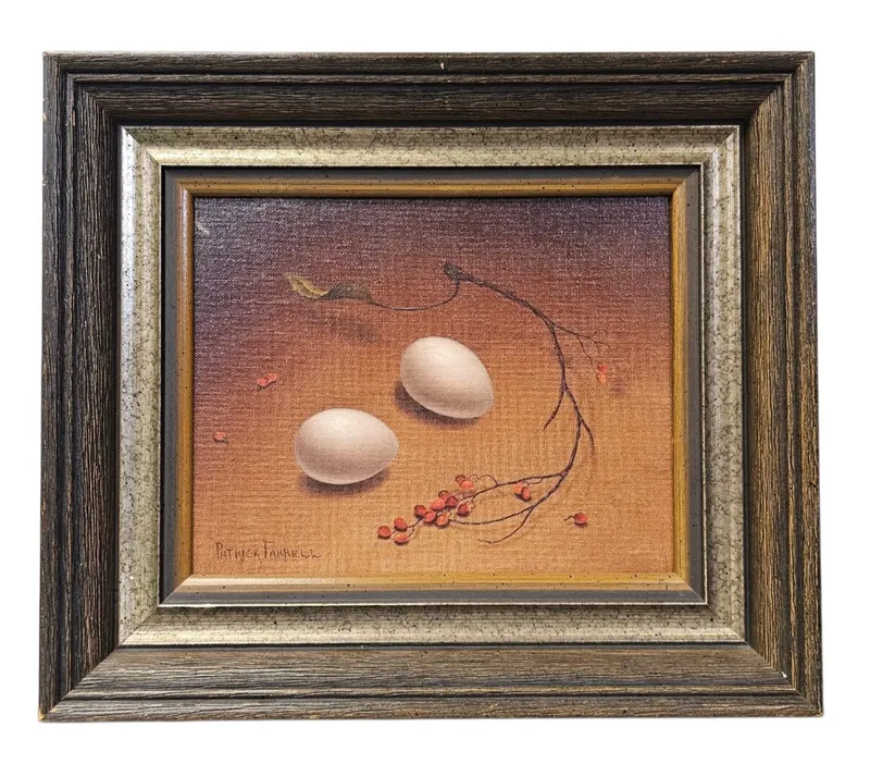 Patrick Farrell Still Life with Eggs from auction in Okemos, Michigan — image 23