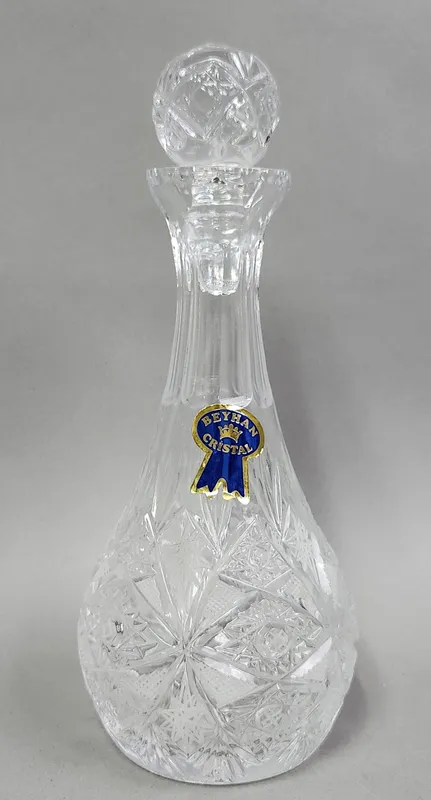 Beyhan Cristal Turkish Glass Decanter from auction in Okemos, Michigan — image 14