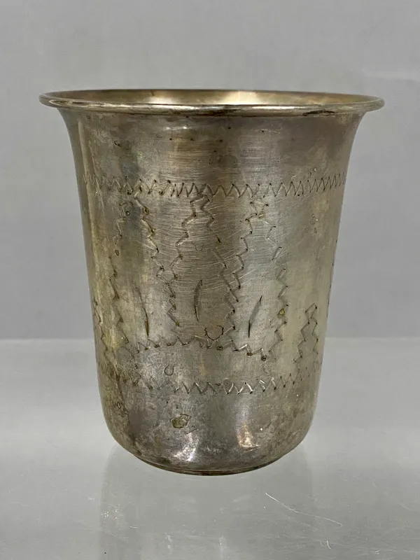 ESCO Sterling Engraved Kiddush Cup 46.96 Grams from auction in Okemos, Michigan — image 23