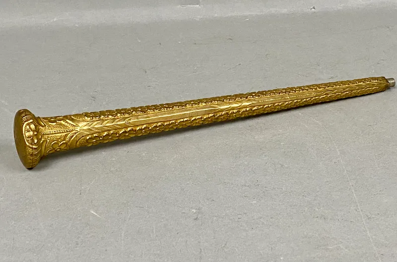 Hayward Gold-Filled Floral Repousse Parasol Handle from auction in Okemos, Michigan — image 46
