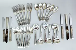 Towle Old Lace Sterling Flatware 1359.99 Grams