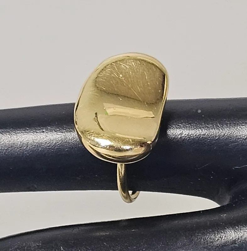 Tiffany & Co. Peretti 18K Bean Ring 8.1 Grams from auction in Okemos, Michigan — image 9