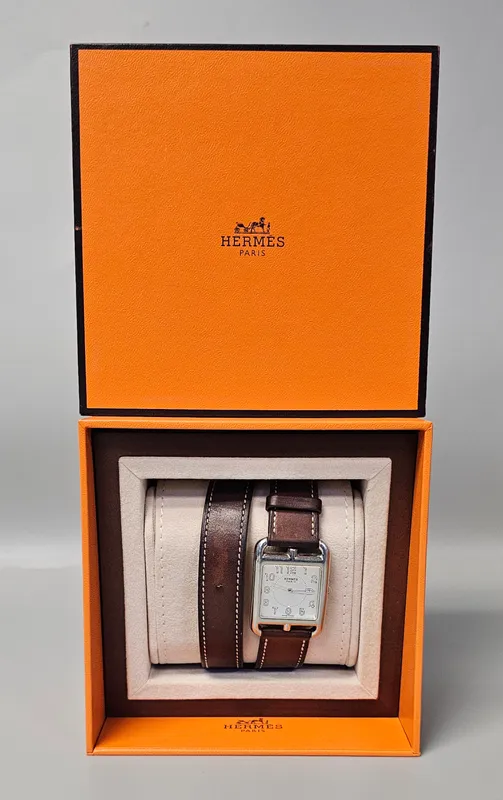 Hermes Cape Cod Double Tour Watch from auction in Okemos, Michigan — image 16