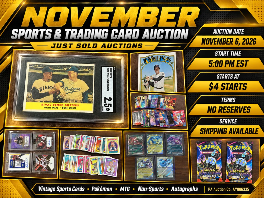 November Collector's Auction — image 1